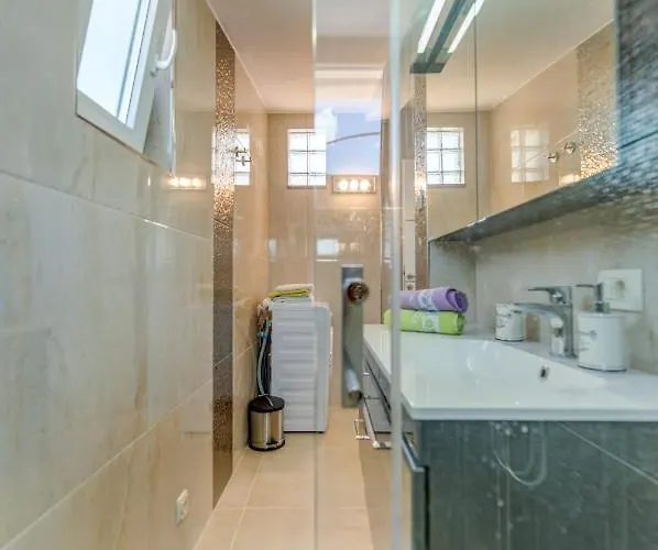 Marin,seaview,terrace With Massage Hot Tube,grill Place,parking Apartment Trogir