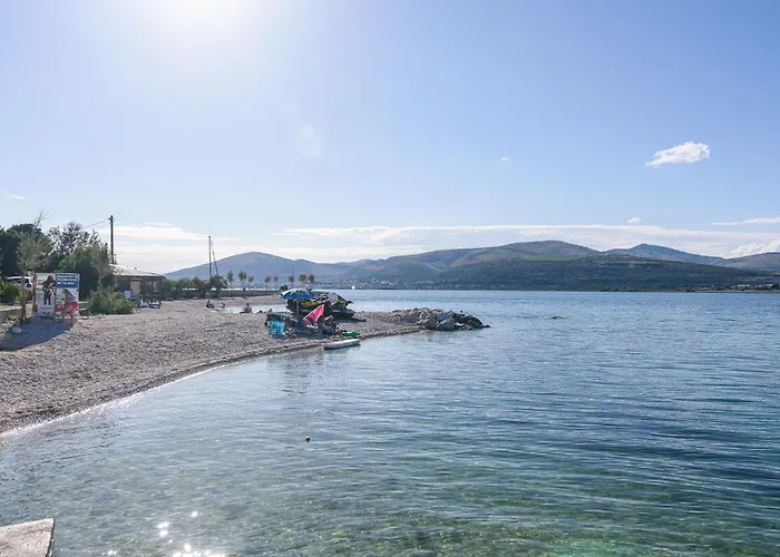 Marin,seaview,terrace With Massage Hot Tube,grill Place,parking Trogir